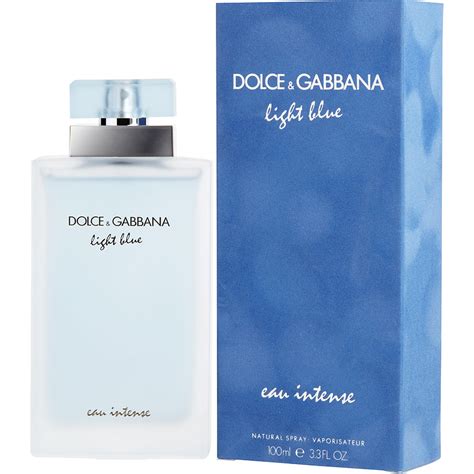 dolce gabbana light blue difference intense|d&g light blue intense women.